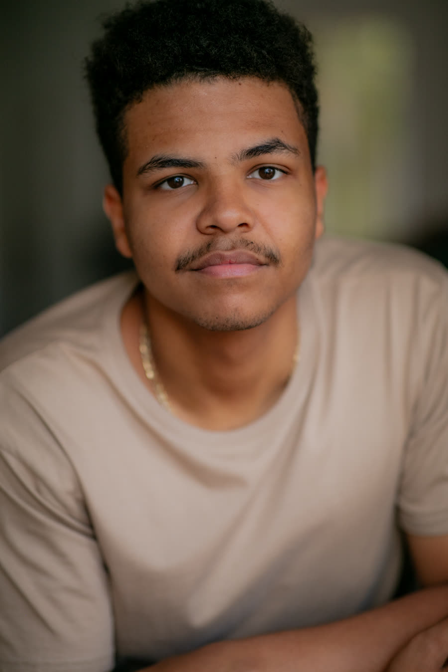 Portrait of a young performer